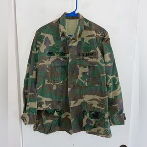 Camouflage Military Jacket Adidas